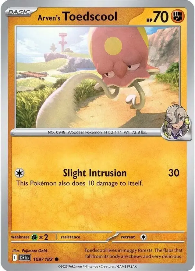Arven's Toedscool [Reverse Holo]