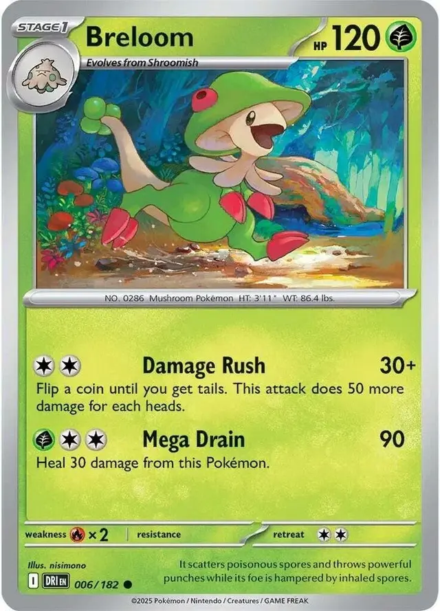Breloom - Pokemon Destined Rivals #6