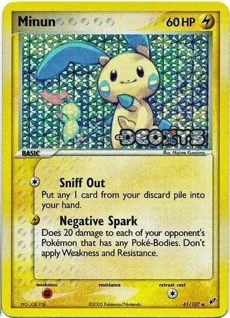 Minun [Reverse Holo]