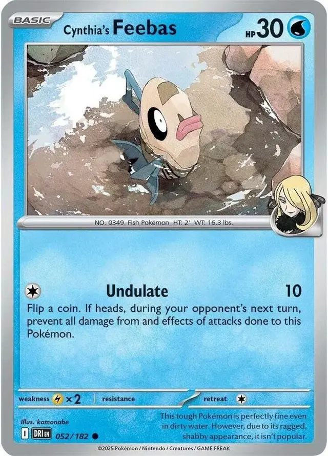 Cynthia's Feebas - Pokemon Destined Rivals #52