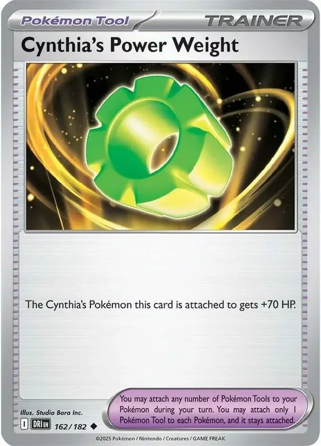 Cynthia's Power Weight [Reverse Holo]