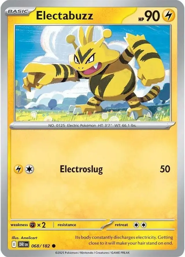 Electabuzz [Reverse Holo] - Pokemon Destined Rivals #68