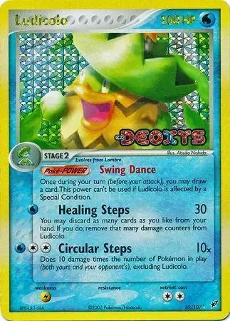 Ludicolo [Reverse Holo] - Pokemon Deoxys #10