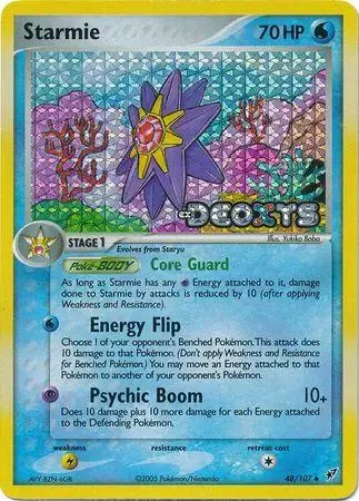 Starmie [Reverse Holo] - Pokemon Deoxys #48