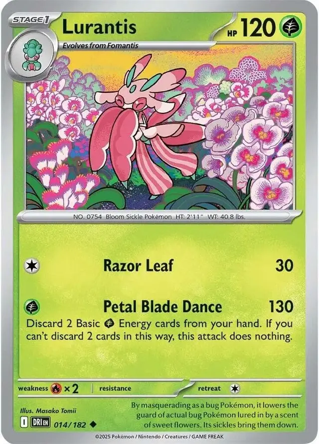 Lurantis - Pokemon Destined Rivals #14