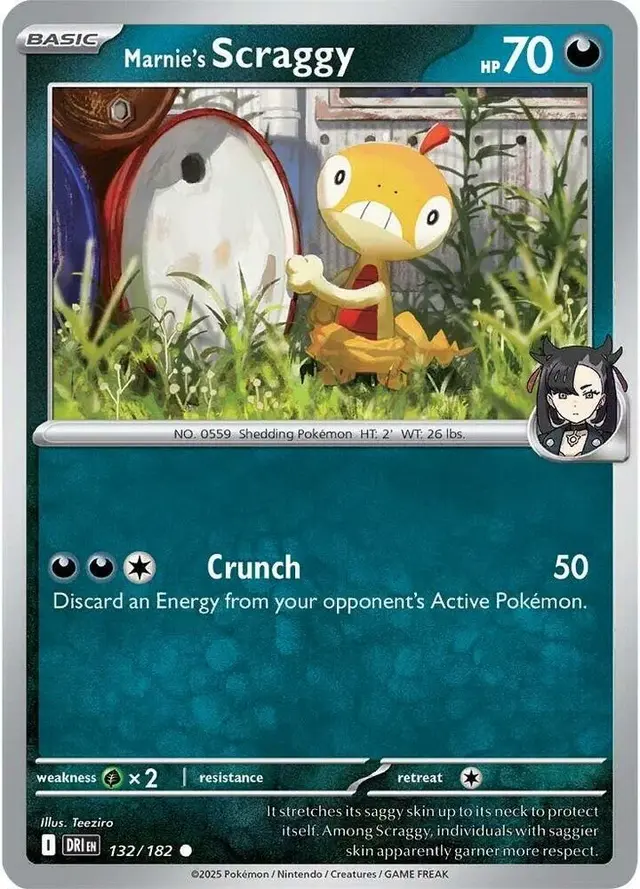Marnie's Scraggy [Reverse Holo]