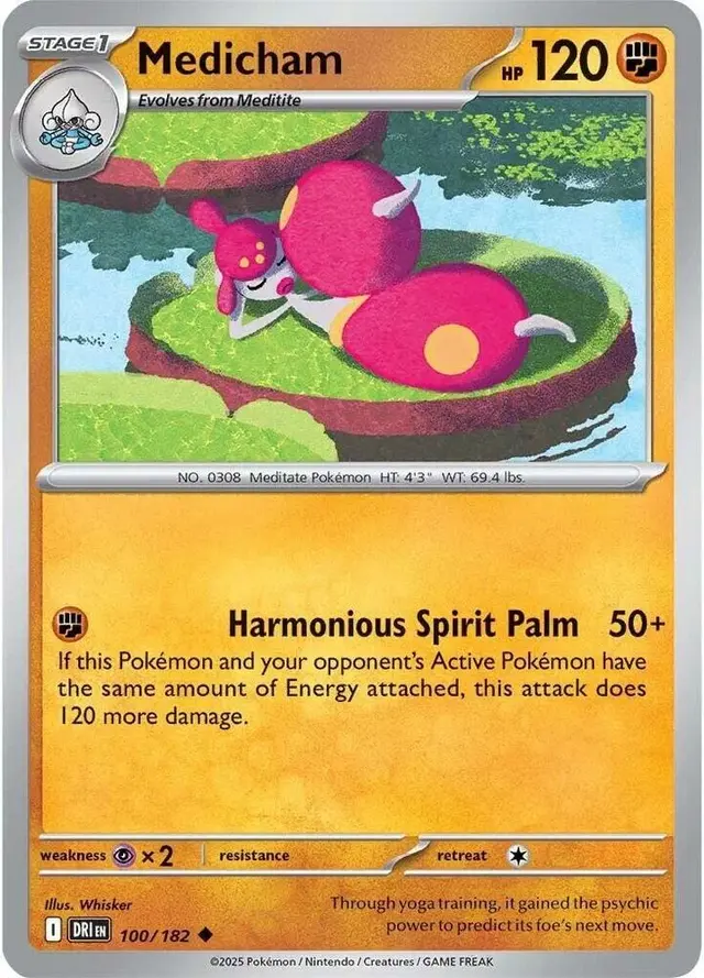 Medicham [Reverse Holo]