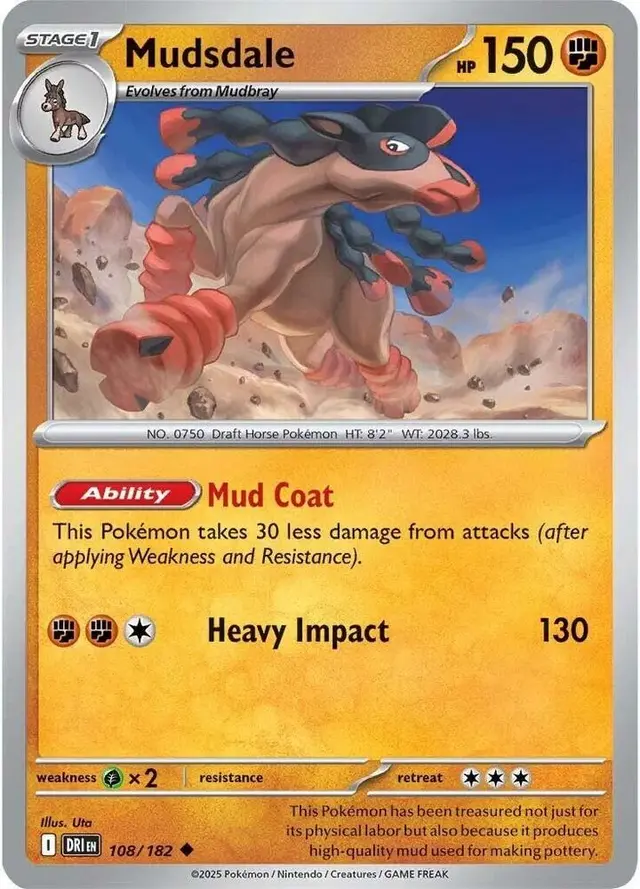 Mudsdale [Reverse Holo]