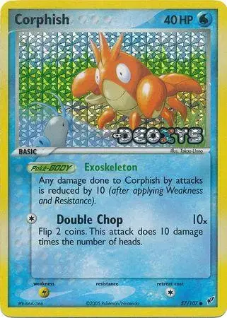 Corphish [Reverse Holo] - Pokemon Deoxys #57