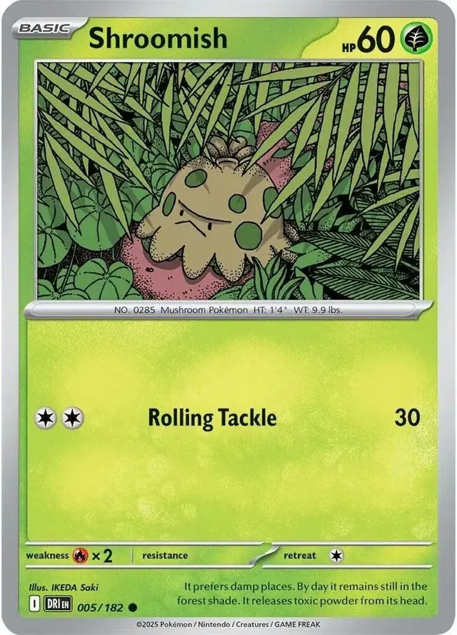 Shroomish - Pokemon Destined Rivals #5