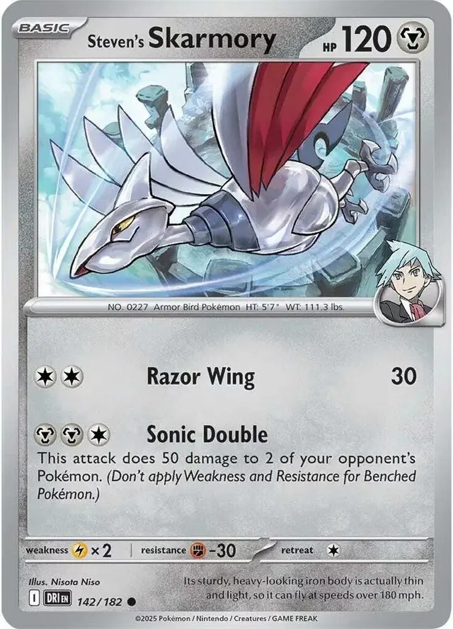 Steven's Skarmory [Reverse Holo]