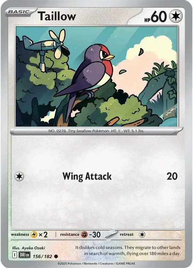 Taillow [Reverse Holo]