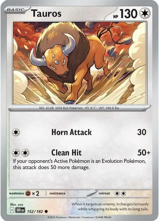 Tauros [Reverse Holo]