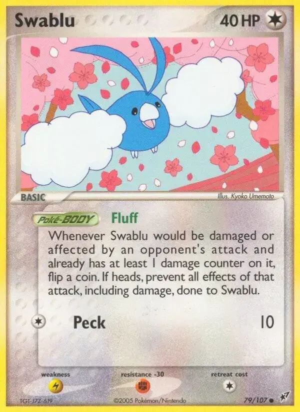 Swablu - Pokemon Deoxys #79