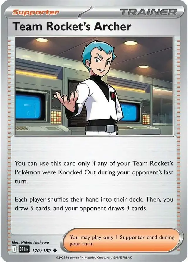 Team Rocket's Archer [Reverse Holo]