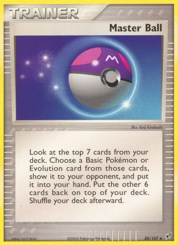 Master Ball - Pokemon Deoxys #88