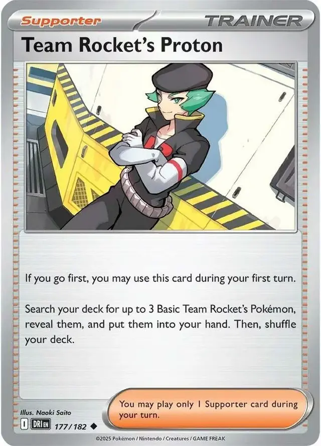 Team Rocket's Proton [Reverse Holo]