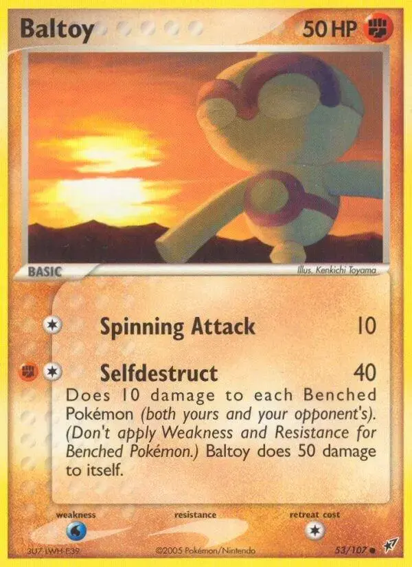 Baltoy - Pokemon Deoxys #53