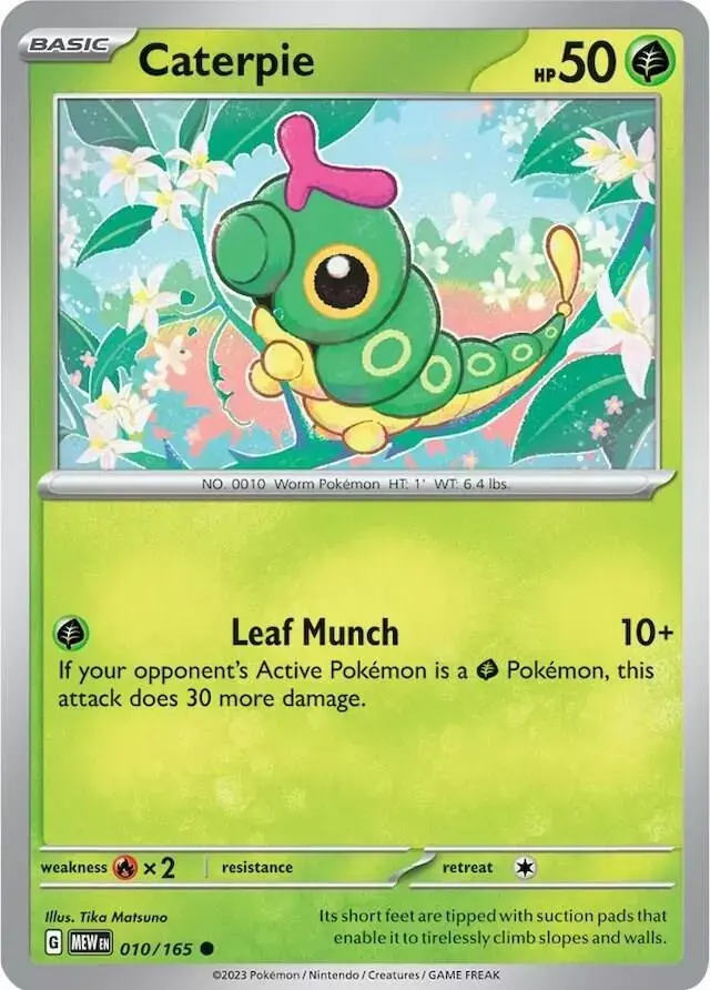 Caterpie - Pokemon Scarlet & Violet 151 #10