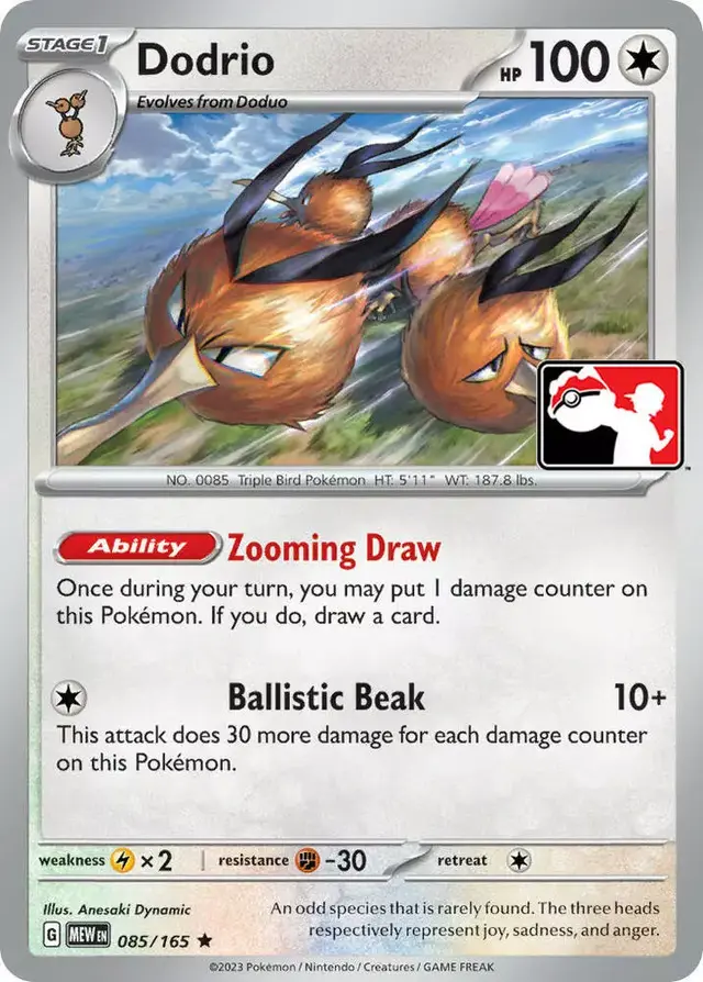 Dodrio [Prize Pack] - Pokemon Prize Pack Series #85