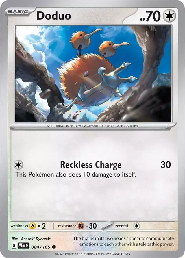 Doduo - Pokemon Scarlet & Violet 151 #84