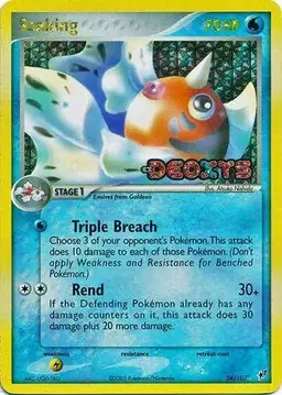 Seaking [Reverse Holo] - Pokemon Deoxys