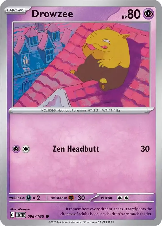 Drowzee [Reverse Holo]