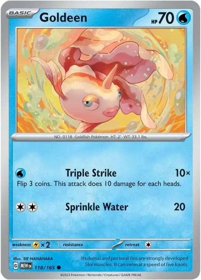 Goldeen [Reverse Holo]