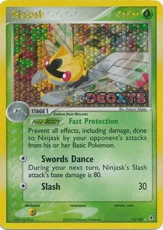 Ninjask [Reverse Holo] - Pokemon Deoxys #13