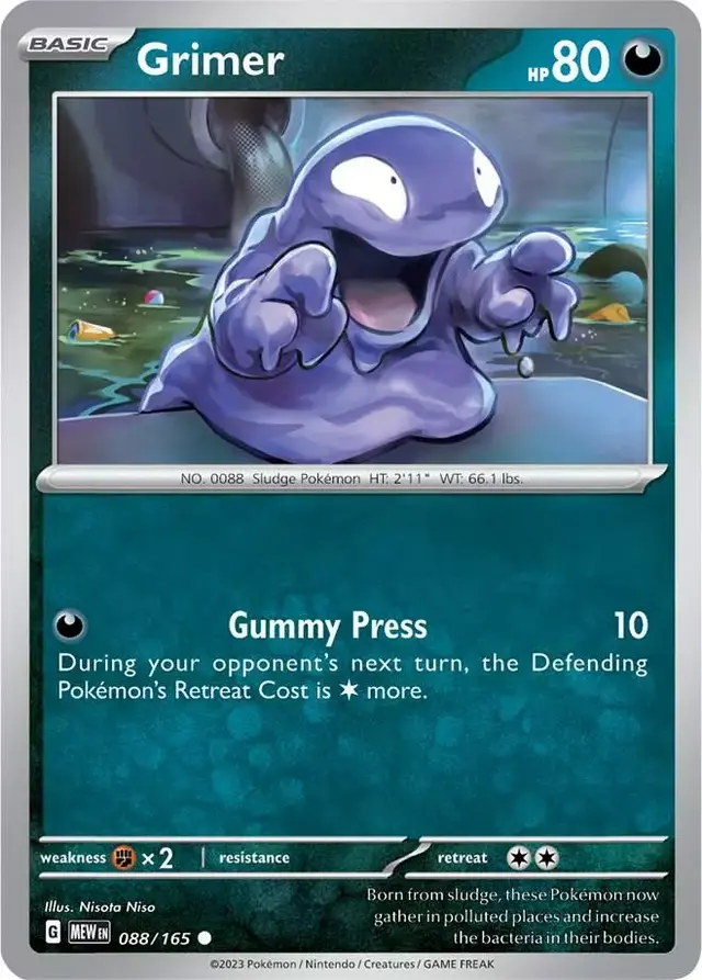 Grimer - Pokemon Scarlet & Violet 151 #88