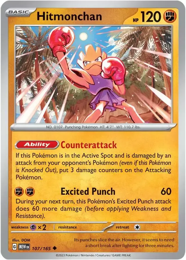 Hitmonchan [Reverse Holo]