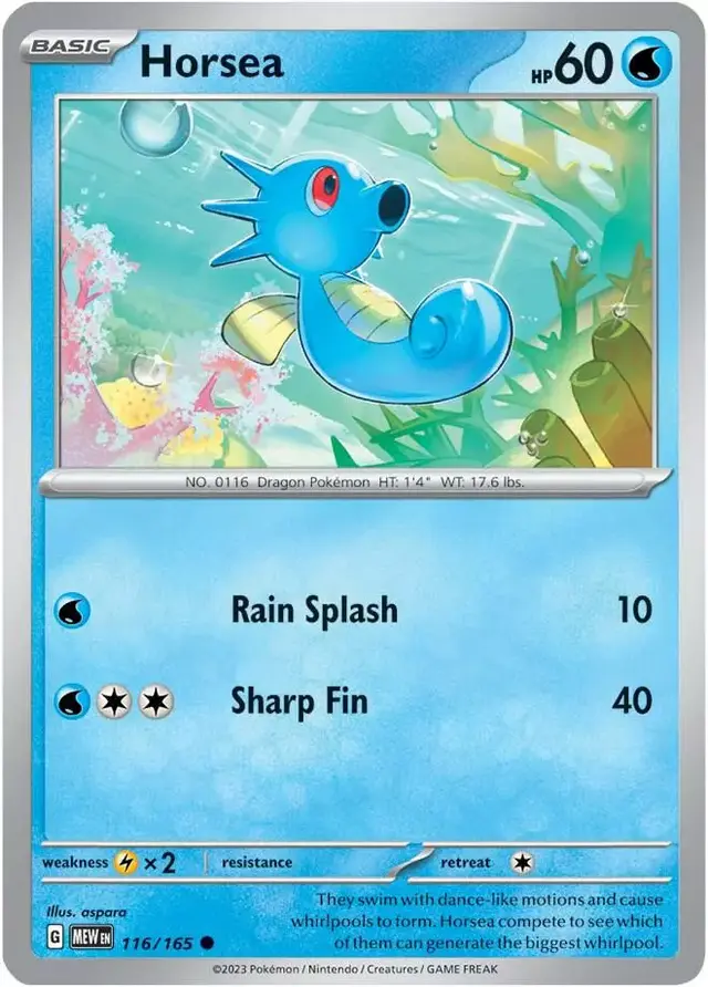 Horsea [Reverse Holo]