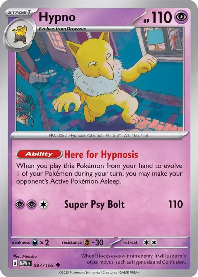Hypno [Reverse Holo]