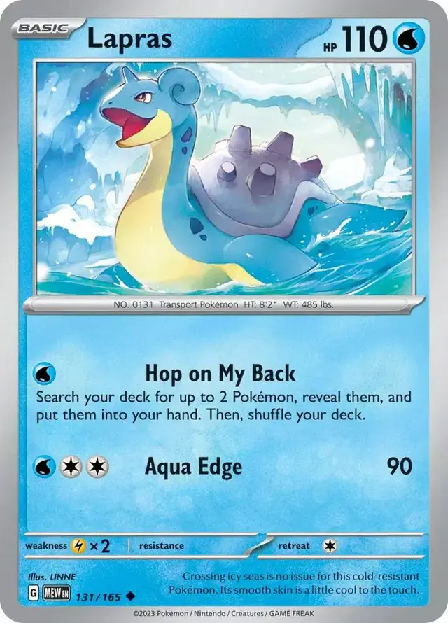 Lapras [Reverse Holo]