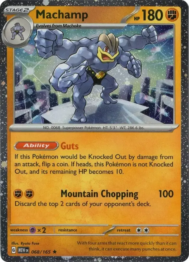Machamp [Cosmos Holo] - Pokemon Promo #68