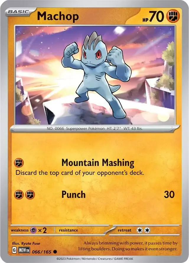 Machop - Pokemon Scarlet & Violet 151 #66