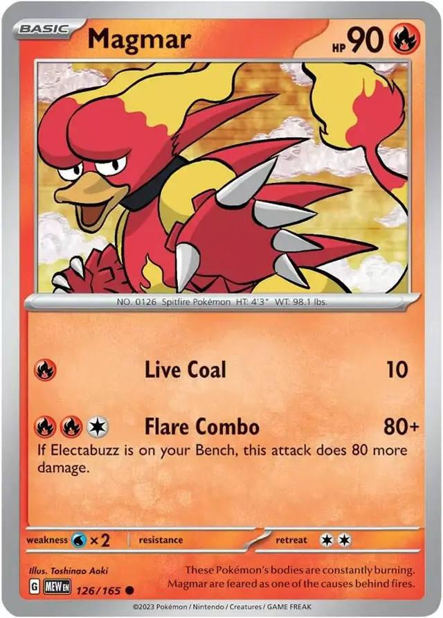 Magmar [Reverse Holo]