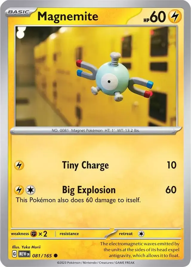 Magnemite [Reverse Holo] - Pokemon Scarlet & Violet 151 #81