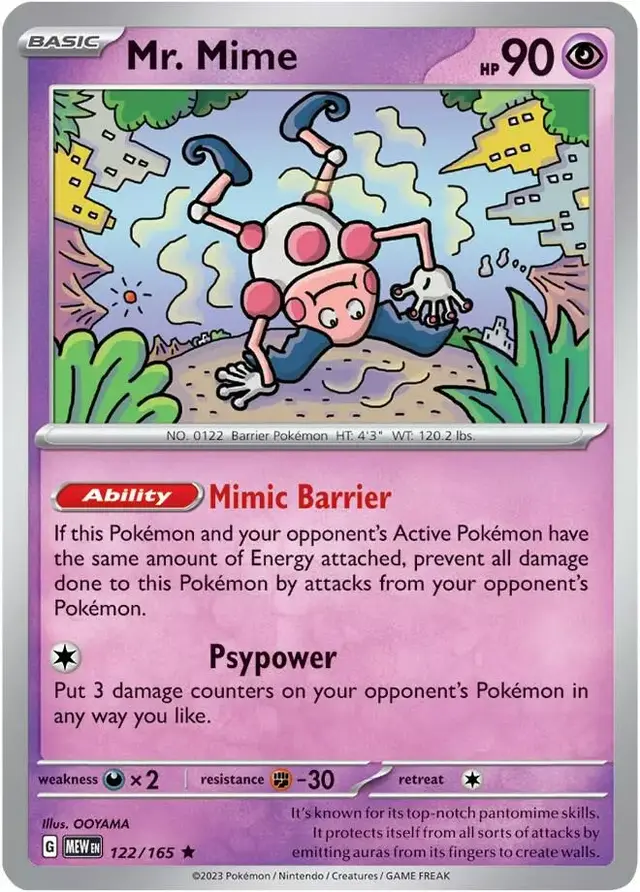 Mr. Mime [Reverse Holo]