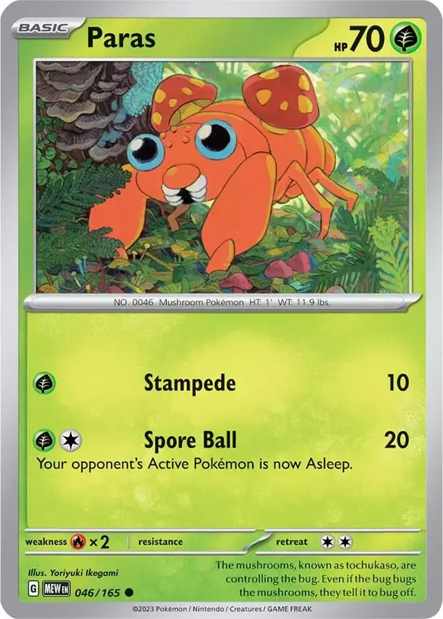 Paras [Reverse Holo]