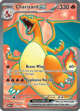 Charizard ex 183 - Pokemon Scarlet & Violet 151