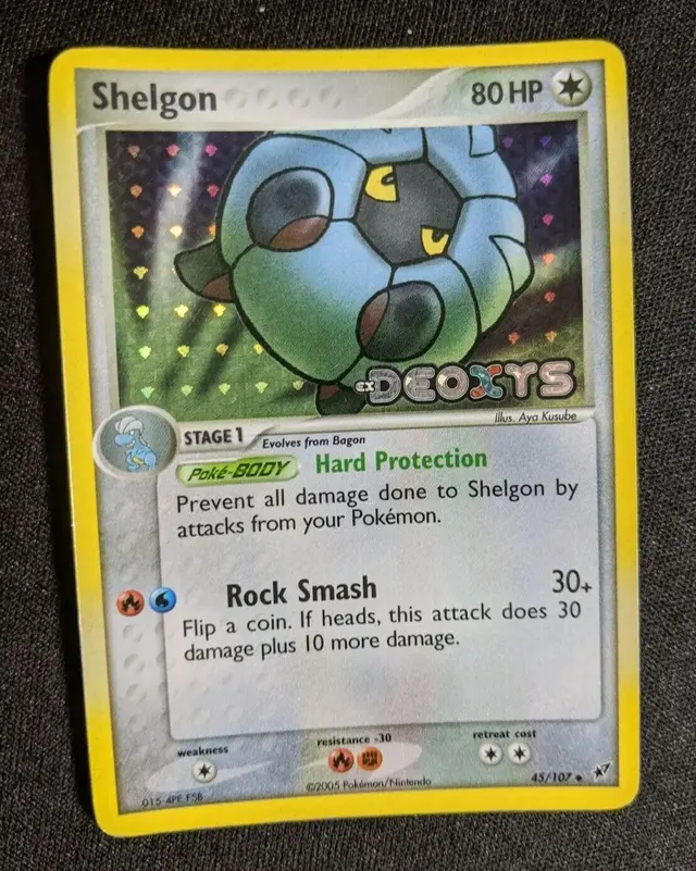 Shelgon [Reverse Holo] - Pokemon Deoxys #45