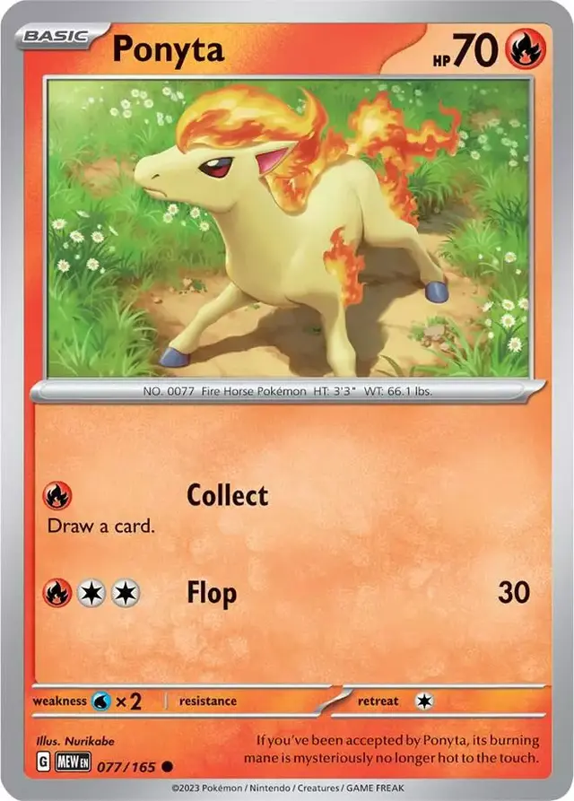 Ponyta [Reverse Holo] - Pokemon Scarlet & Violet 151 #77