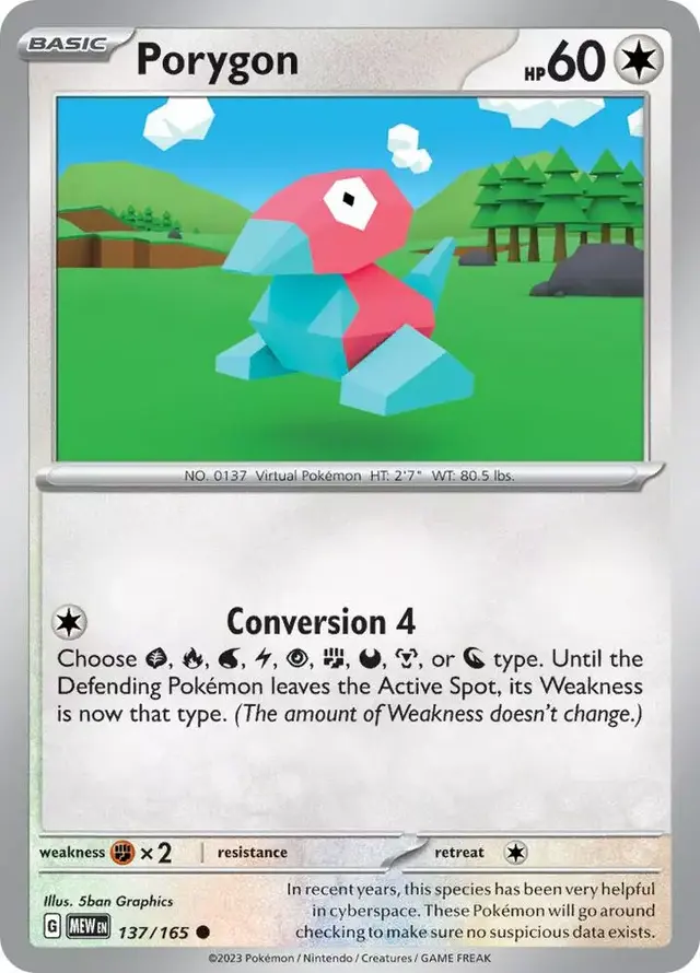Porygon [Reverse Holo]