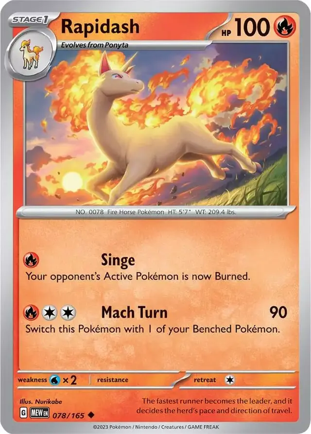 Rapidash [Reverse Holo]