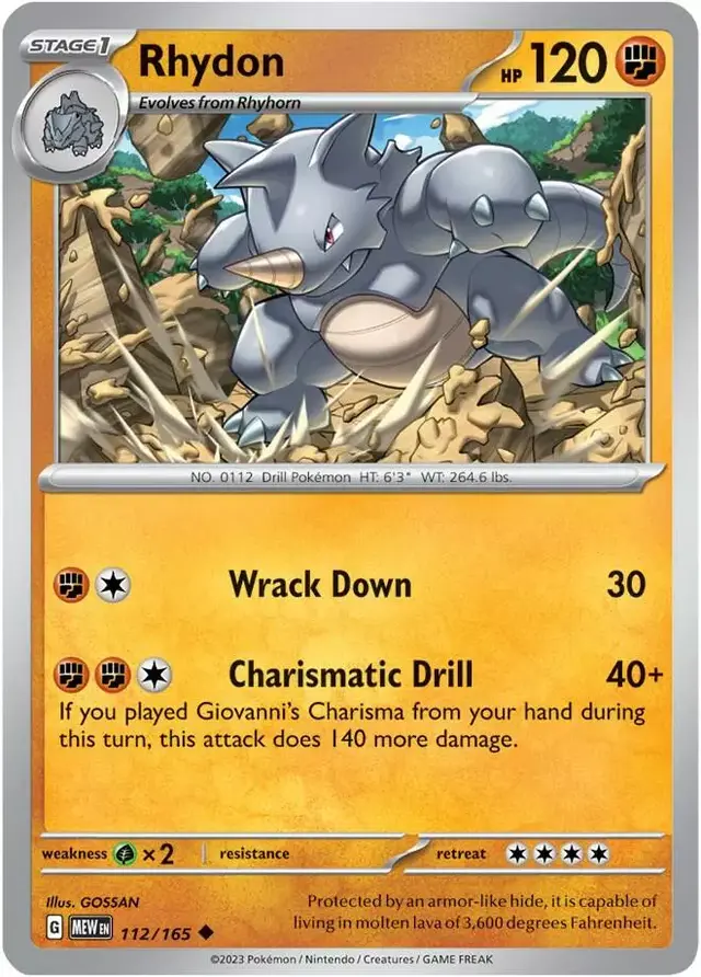 Rhydon [Reverse Holo]