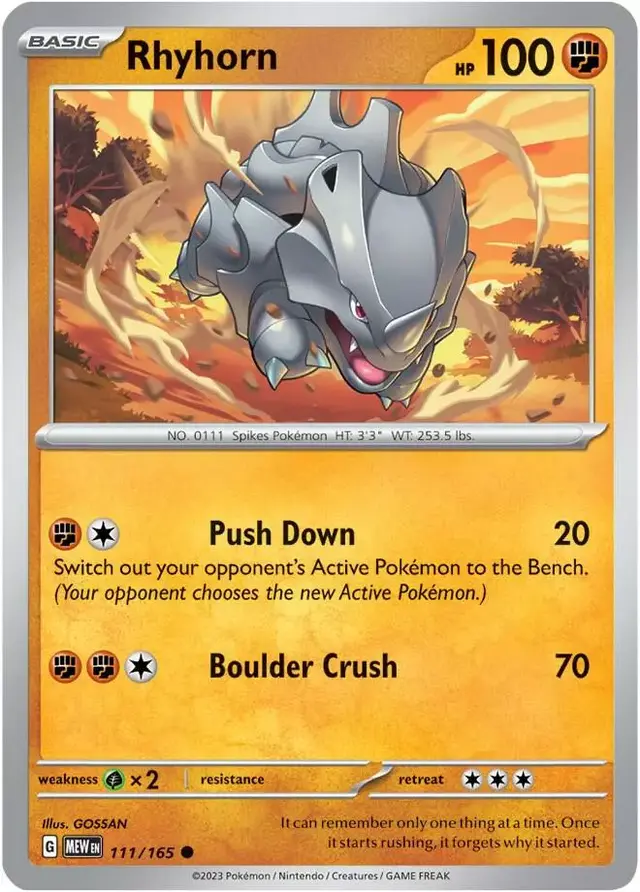 Rhyhorn [Reverse Holo]