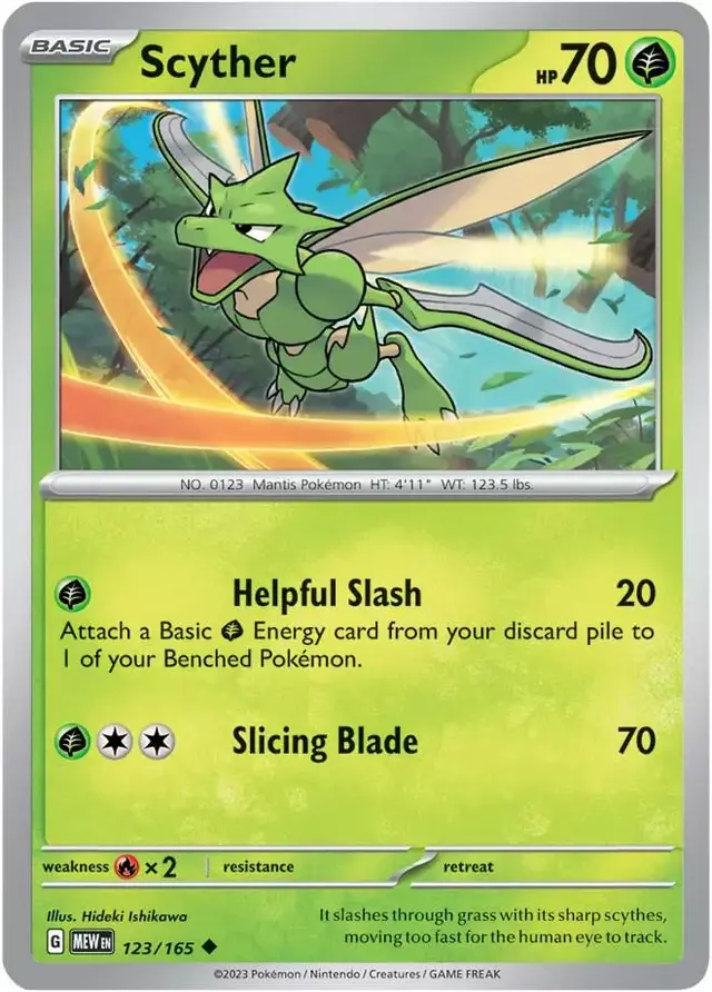 Scyther [Reverse Holo]