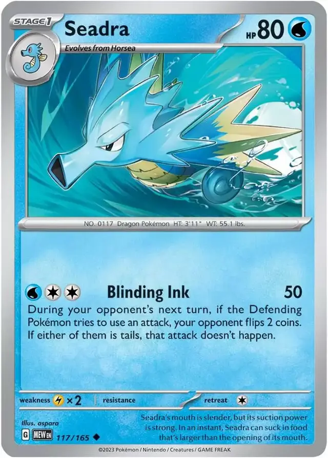 Seadra [Reverse Holo]
