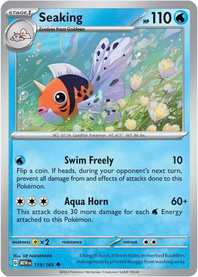 Seaking [Reverse Holo]